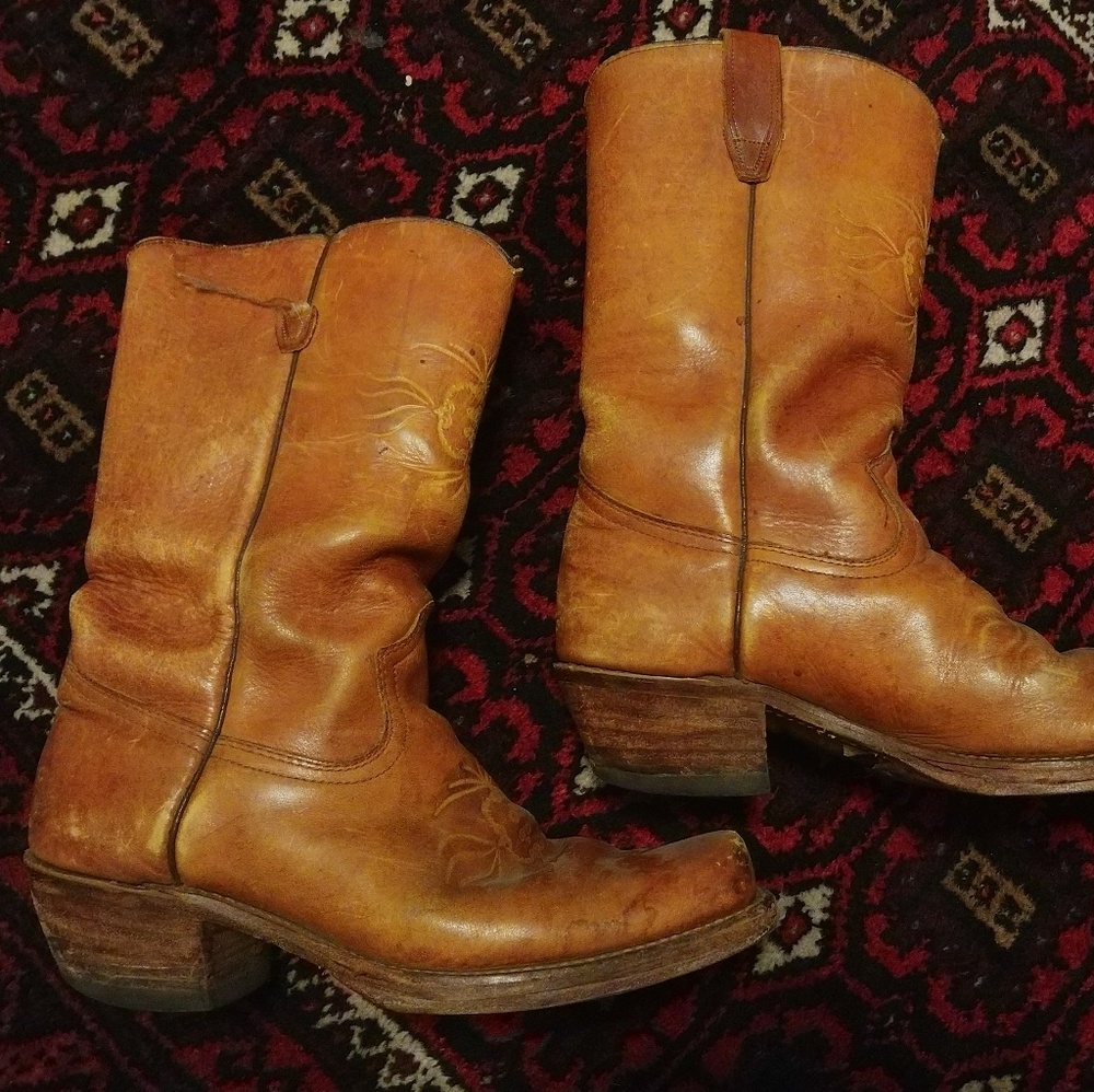 Vintage Durango West cowboy boots